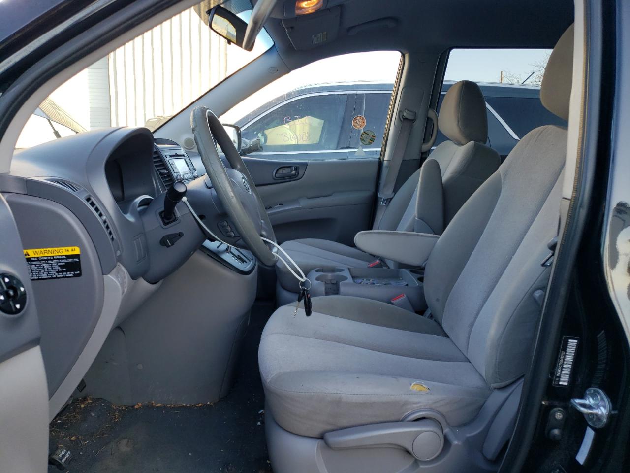 2012 KIA Sedona VIN KNDMG4C76C6483122 Copart auction photo, all over damage thumbnail 7