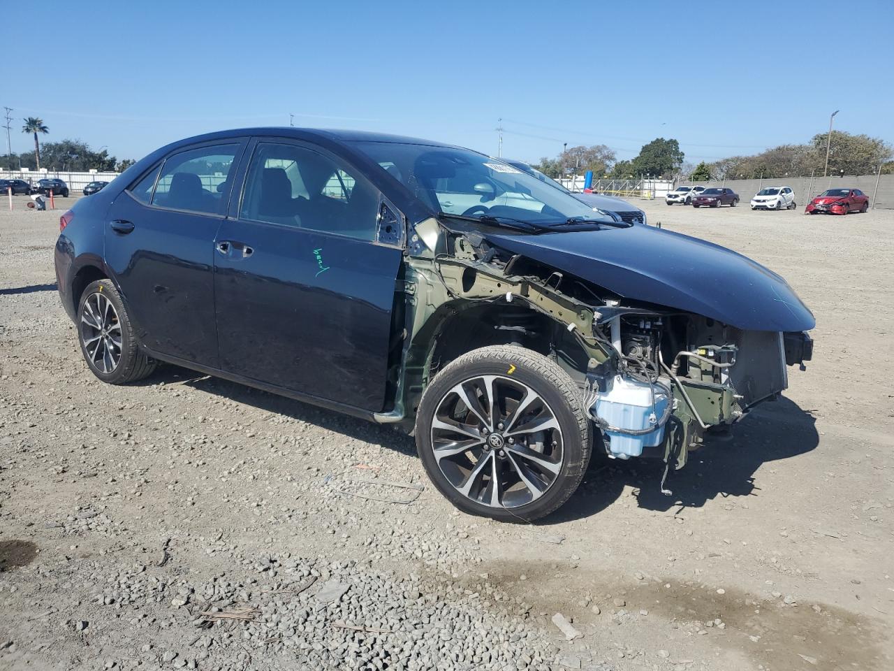 2019 Toyota Corolla VIN 5YFBURHE6KP893656 Copart auction photo, front end damage thumbnail 4
