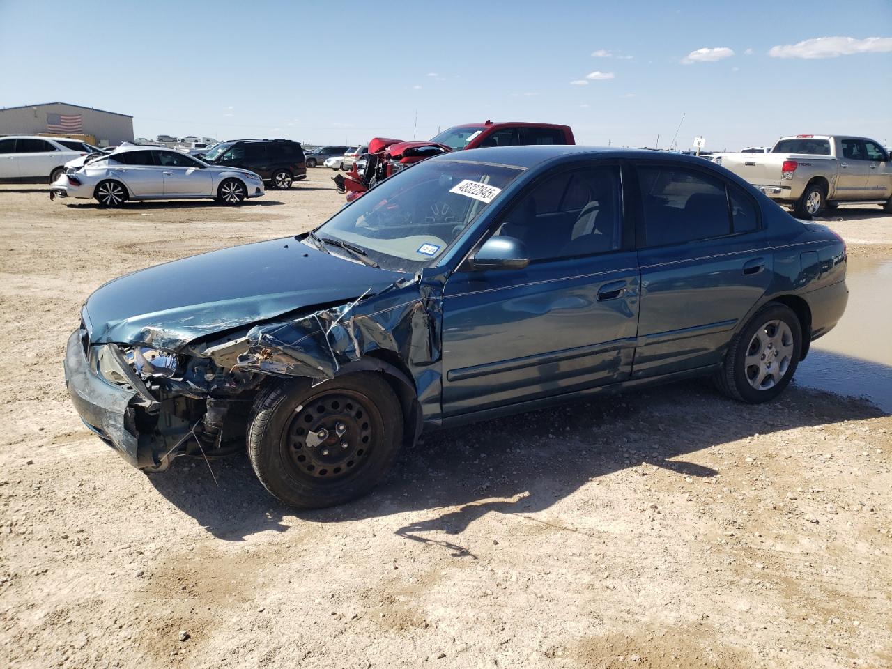 2002 Hyundai Elantra VIN KMHDN45D42U331631