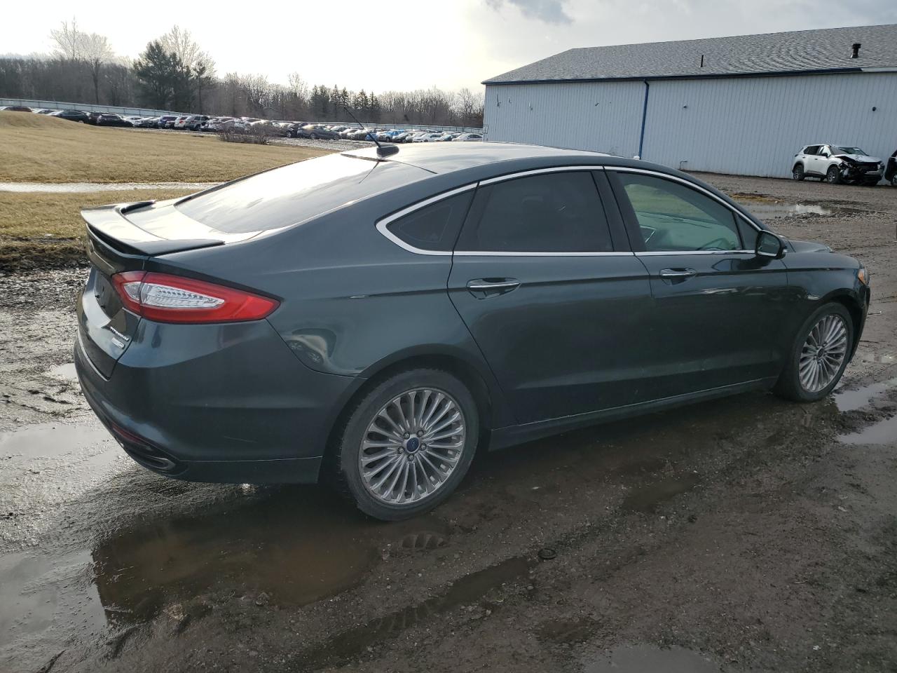 2015 Ford Fusion VIN 3FA6P0D92FR287323 Copart auction photo, front end / side damage thumbnail 3