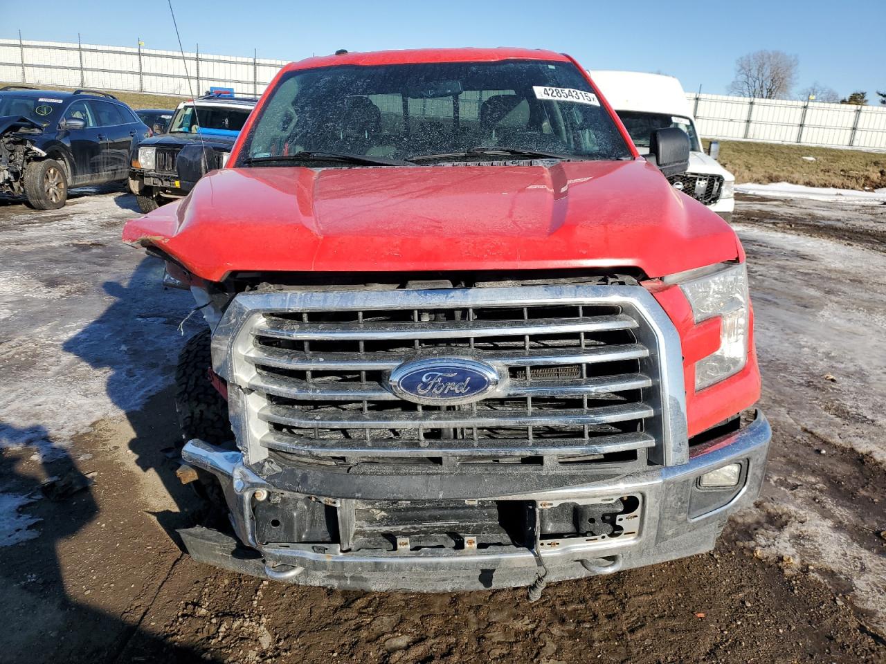 2017 Ford F-150 VIN 1FTFW1EG2HKC88463 Copart auction photo, front end / side damage thumbnail 5
