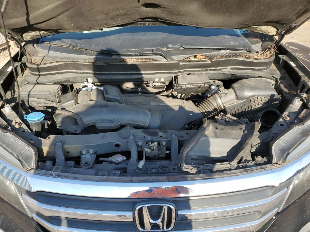 2016 Honda Pilot VIN 5FNYF6H51GB003540 Copart auction photo, rear end damage thumbnail 12