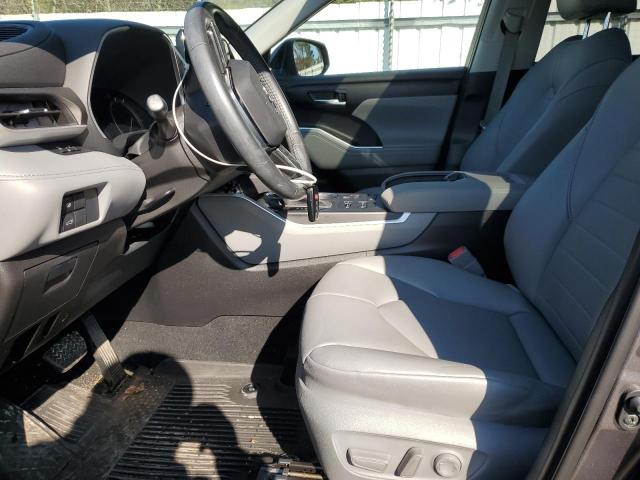 2021 Toyota Highlander VIN 5TDHZRBH3MS536525 Copart auction photo, front end / minor dent/scratches damage thumbnail 7