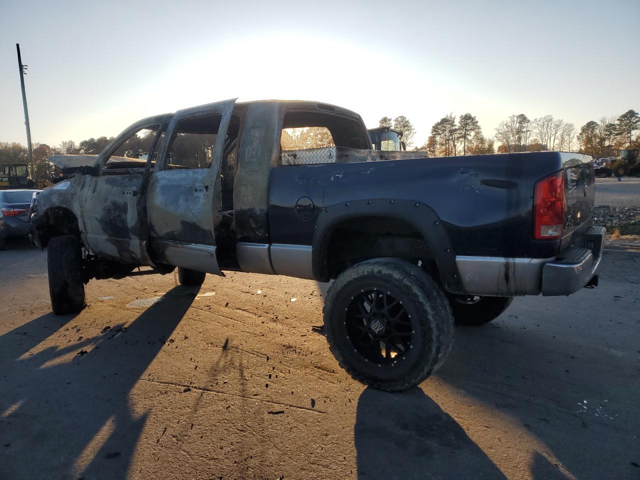 2006 Dodge RAM VIN 3D7KS29C36G154899 Copart auction photo, burn damage thumbnail 2