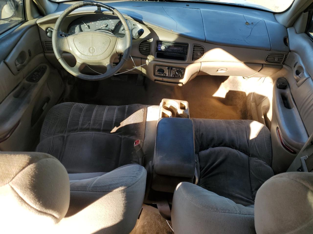 2003 Buick Century VIN 2G4WS52J931123713 Copart auction photo, side damage thumbnail 8