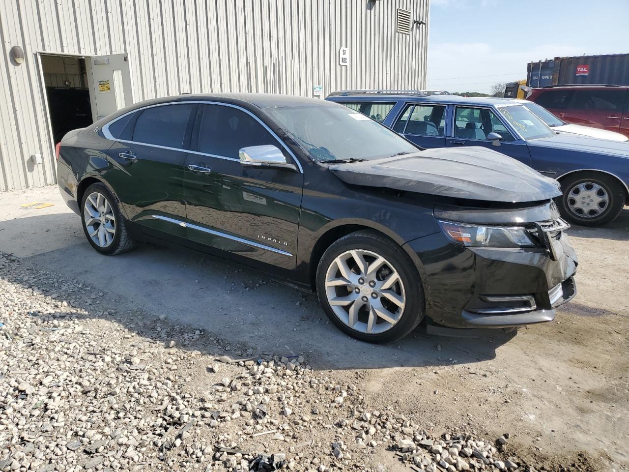 2018 Chevrolet Impala VIN 2G1125S3XJ9163841 Copart auction photo, front end damage thumbnail 4