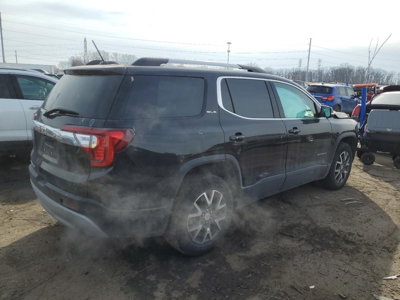 2020 GMC Acadia VIN 1GKKNKLA8LZ230125 Copart auction photo, front end damage thumbnail 3
