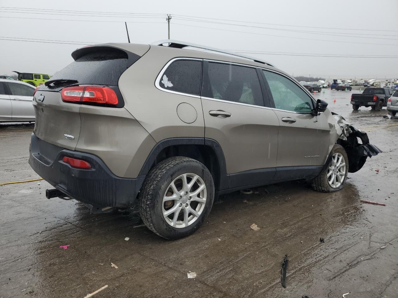 2017 Jeep Grand Cherokee VIN 1C4PJLCB6HW650311 Copart auction photo, front end / undercarriage damage thumbnail 3
