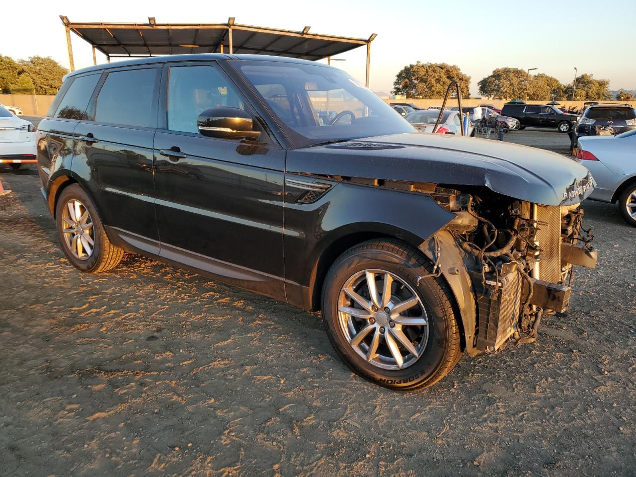 2016 Land Rover Range Rover VIN SALWG2VF8GA643269 Copart auction photo, undercarriage / front end damage thumbnail 4