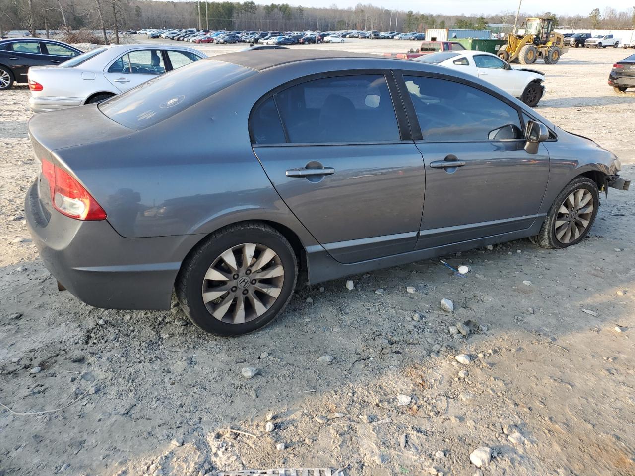 2009 Honda Civic VIN 19XFA16879E025590 Copart auction photo, front end damage thumbnail 3