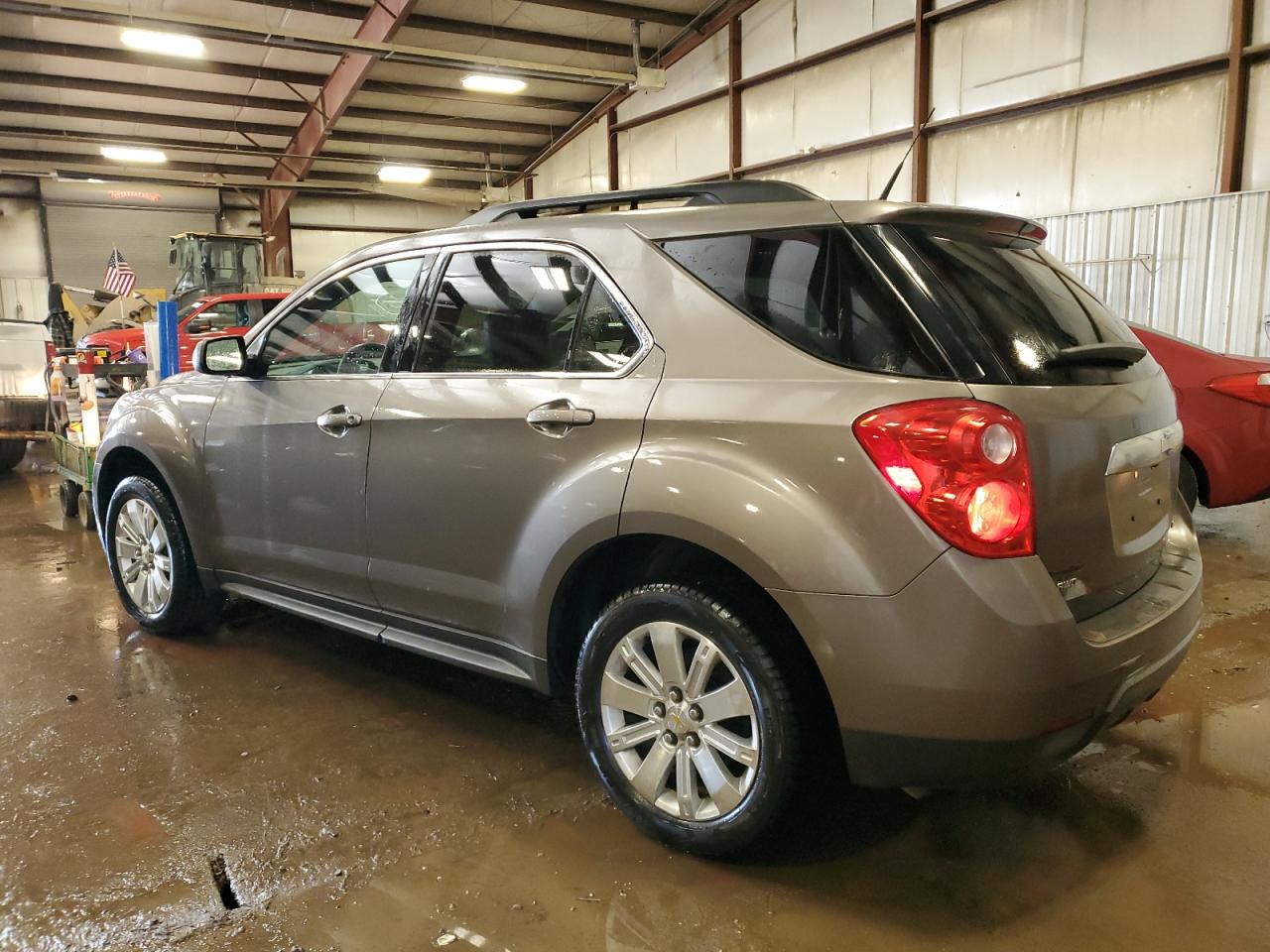 2011 Chevrolet Equinox VIN 2CNFLNEC1B6407624 Copart auction photo, front end / side damage thumbnail 2