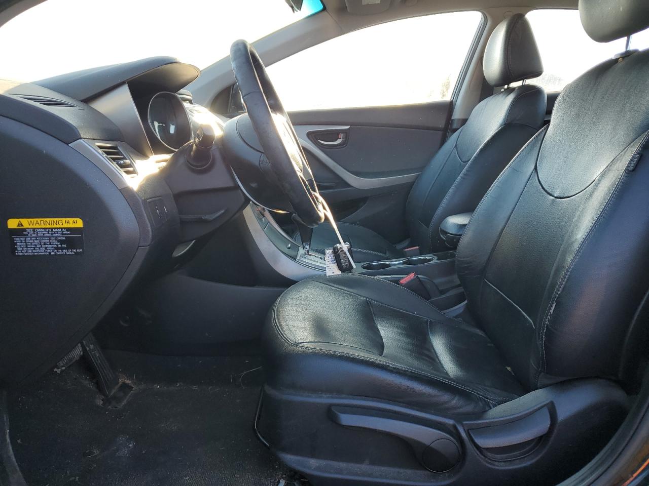 2011 Hyundai Elantra VIN 5NPDH4AE7BH009134 Copart auction photo, side / rear end damage thumbnail 7