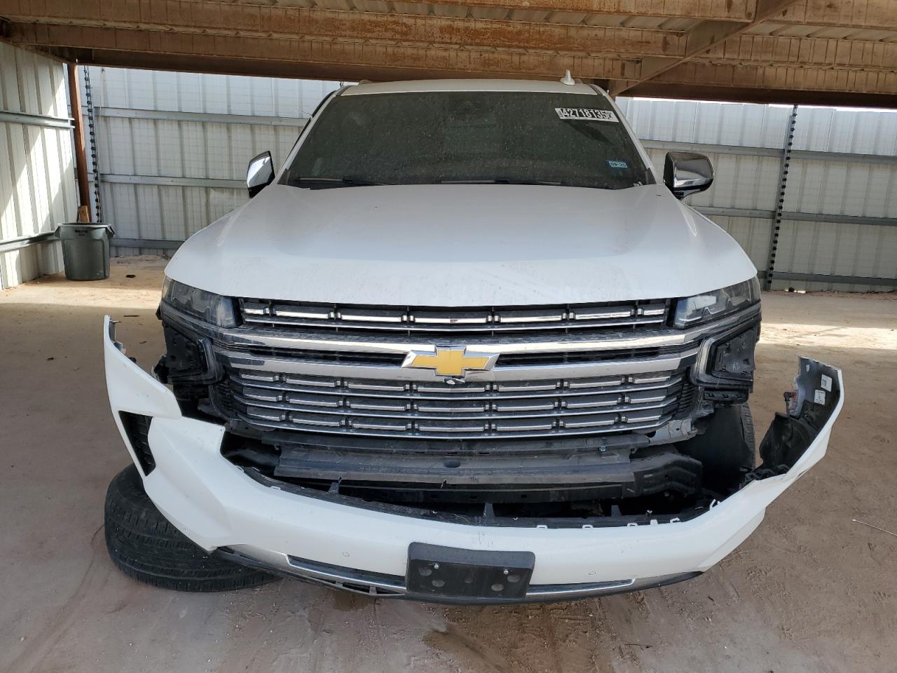 2023 Chevrolet Tahoe VIN 1GNSCSKDXPR521235 Copart auction photo, front end damage thumbnail 5