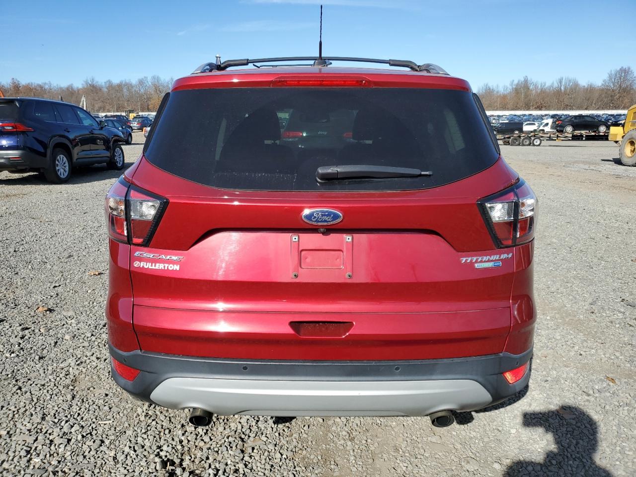 2017 Ford Escape VIN 1FMCU9JD5HUD02889 Copart auction photo, front end damage thumbnail 6