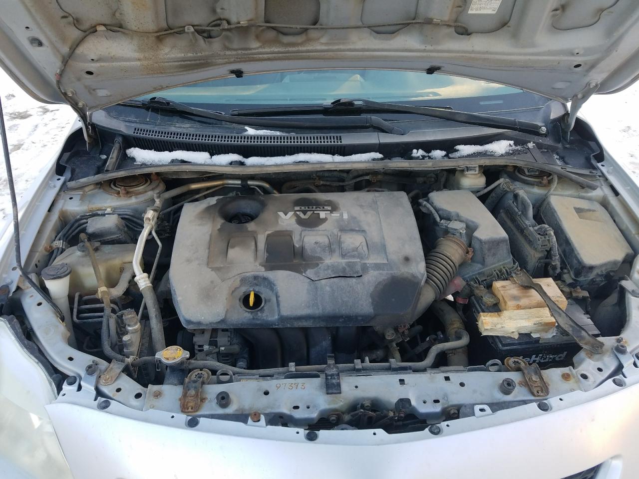 2010 Toyota Corolla VIN 2T1BU4EE3AC324866 Copart auction photo, rear end damage thumbnail 11
