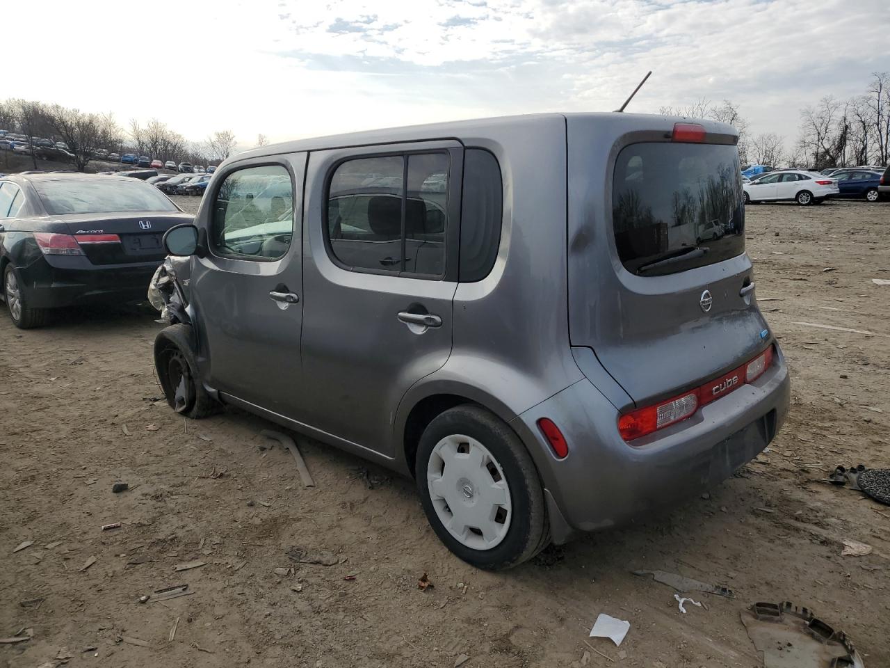 2014 Nissan Cube VIN JN8AZ2KR0ET351485 Copart auction photo, front end damage thumbnail 2