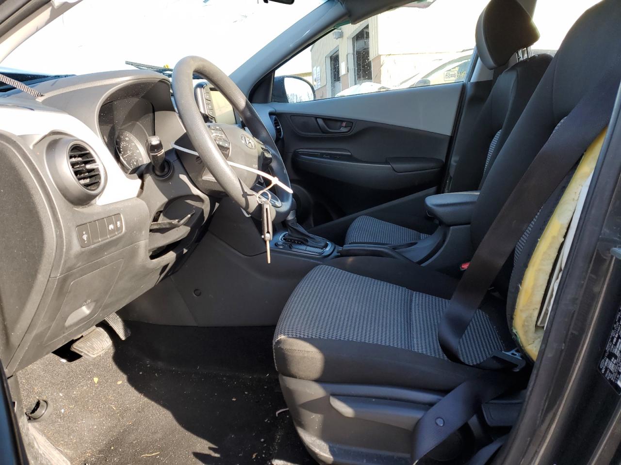 2021 Hyundai Kona VIN KM8K1CAA2MU680377 Copart auction photo, front end / rear end damage thumbnail 7