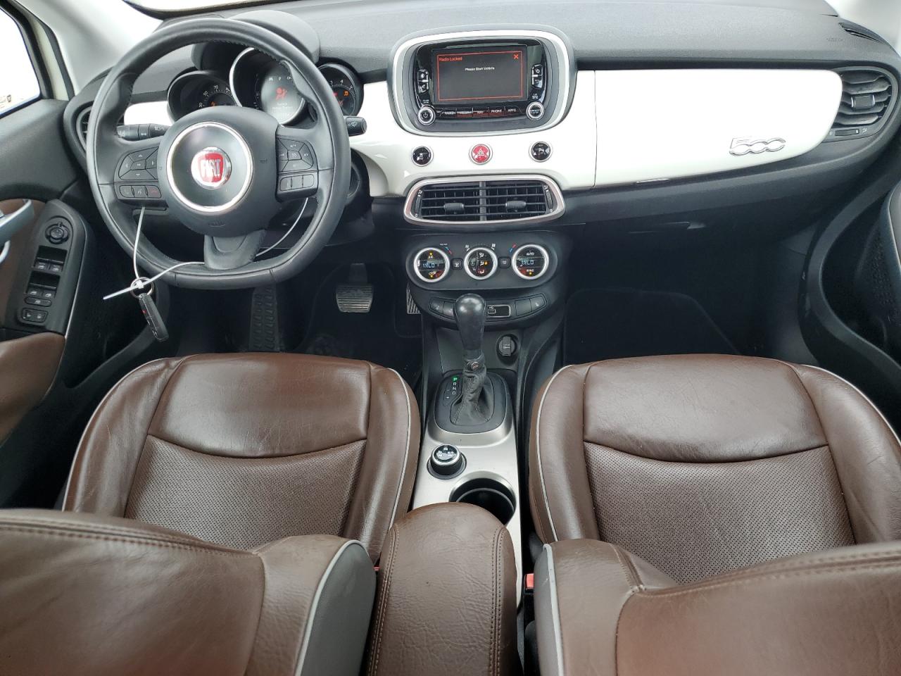 2017 Fiat 500 VIN ZFBCFXDB6HP622947 Copart auction photo, rear end / front end damage thumbnail 8