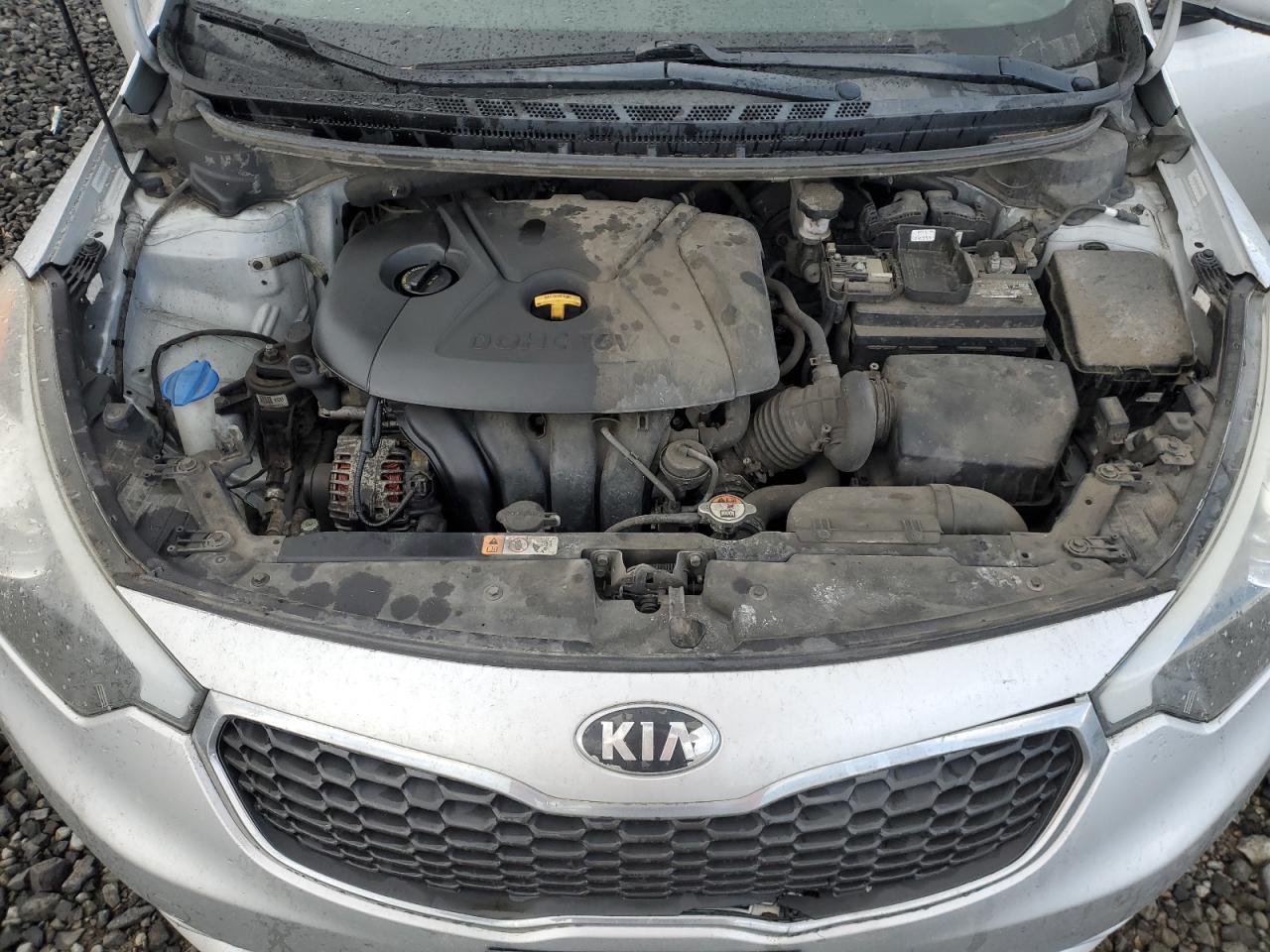 2014 KIA Forte VIN KNAFK4A6XE5164507 Copart auction photo, vandalism / side damage thumbnail 12