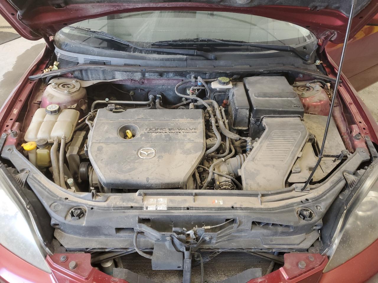 2009 Mazda 3 VIN JM1BK343691197725 Copart auction photo, hail / mechanical damage thumbnail 12