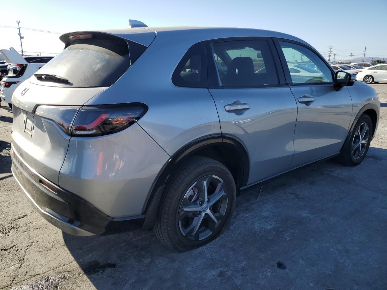 2023 Honda HR-V VIN 3CZRZ1H73PM736159 Copart auction photo, side damage thumbnail 3
