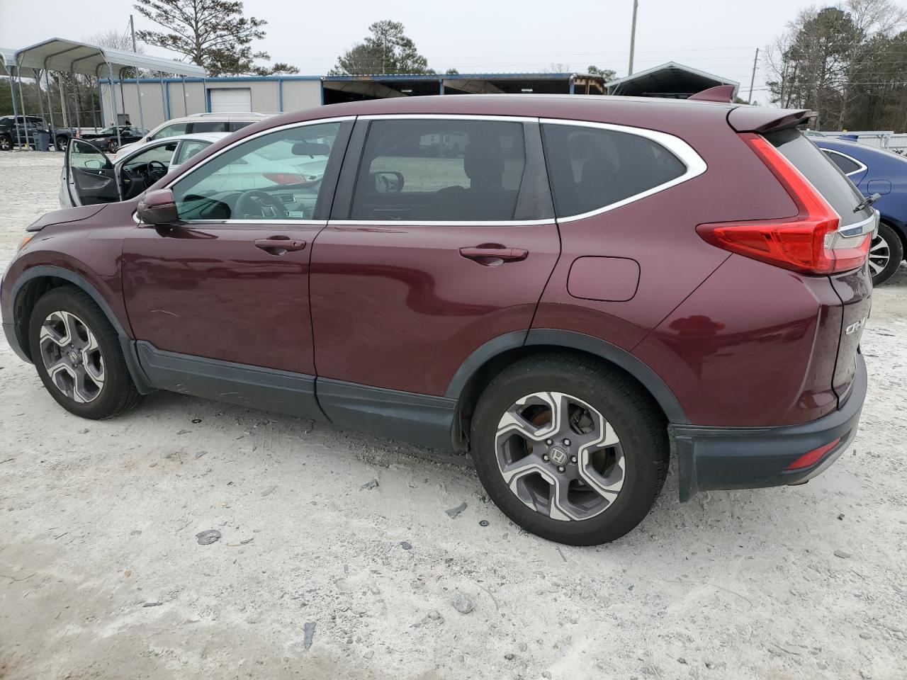 2018 Honda CR-V VIN 7FARW1H54JE016446 Copart auction photo, minor dent/scratches damage thumbnail 2