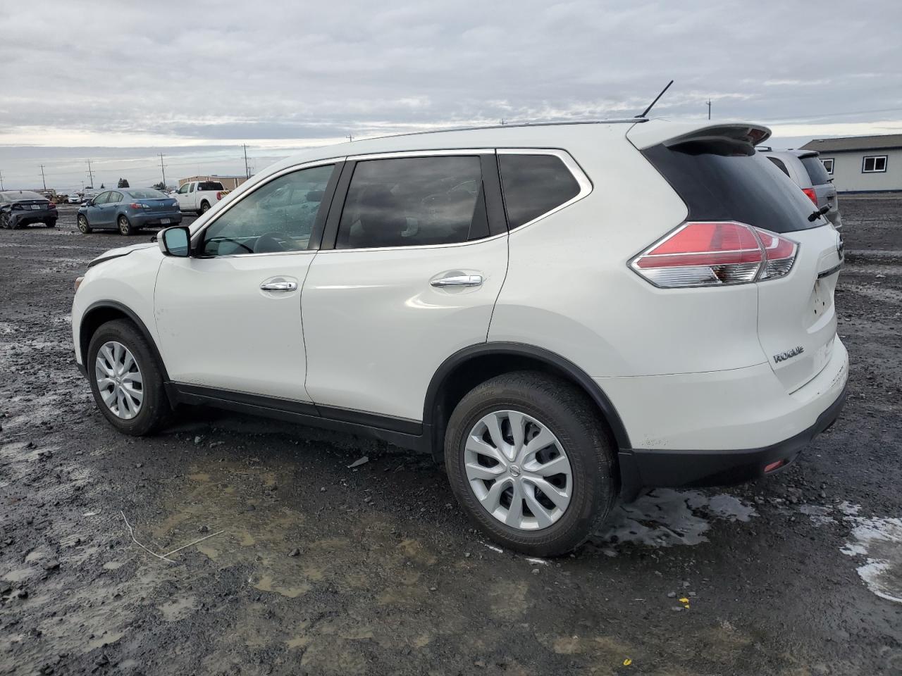 2014 Nissan Rogue VIN 5N1AT2MK9EC807010 Copart auction photo, front end / side damage thumbnail 2