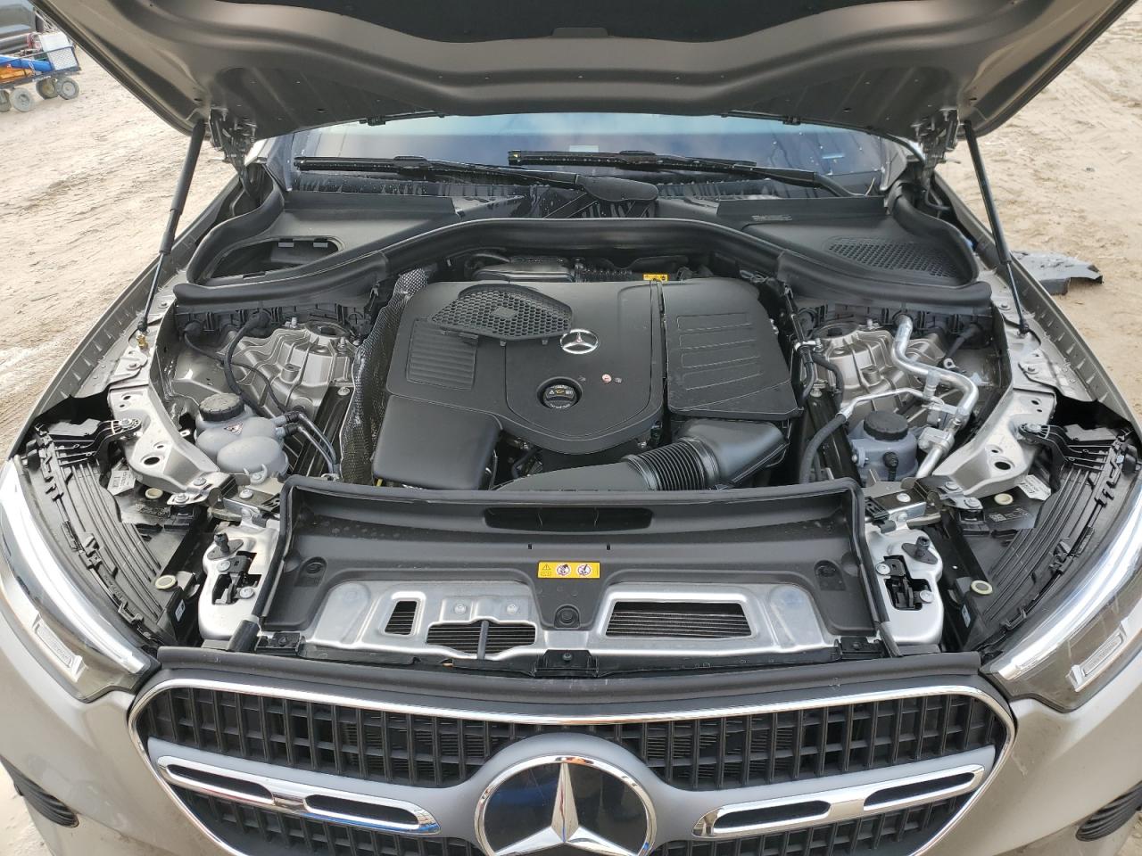 2024 Mercedes-Benz GLC VIN W1NKM4HB9RF226664 Copart auction photo, side / undercarriage damage thumbnail 12