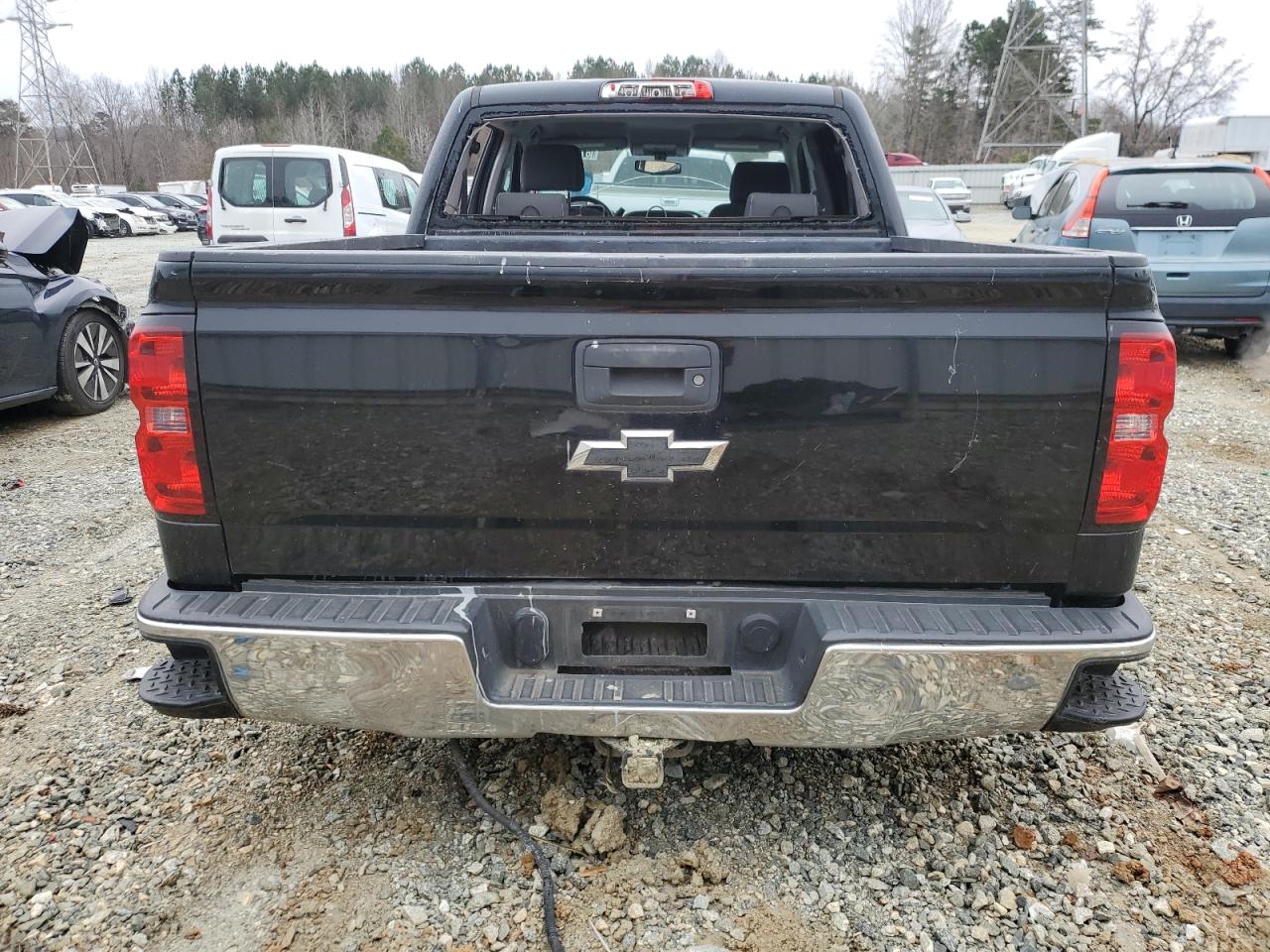 2015 Chevrolet Silverado VIN 3GCPCREC2FG462769 Copart auction photo, vandalism damage thumbnail 6