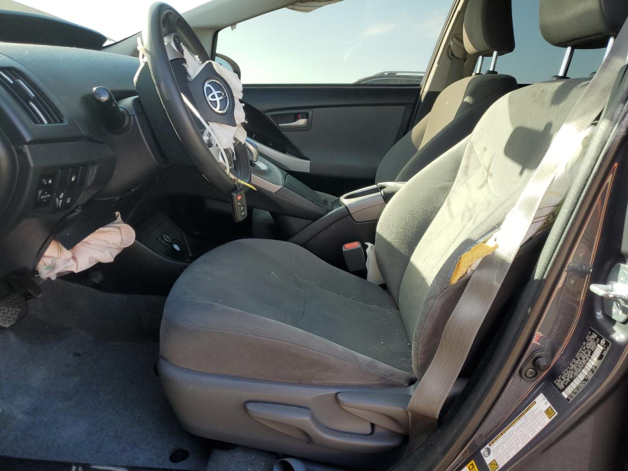 2015 Toyota Prius VIN JTDKN3DP7F3073814 Copart auction photo, all over damage thumbnail 7