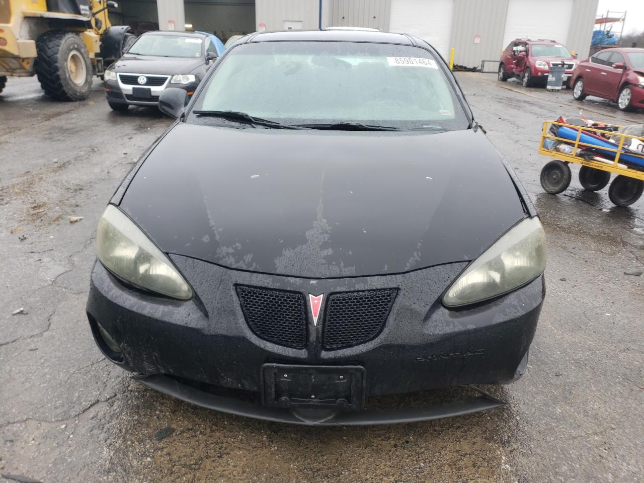 2004 Pontiac Grand Prix VIN 2G2WP522741349446 Copart auction photo, side / front end damage thumbnail 5