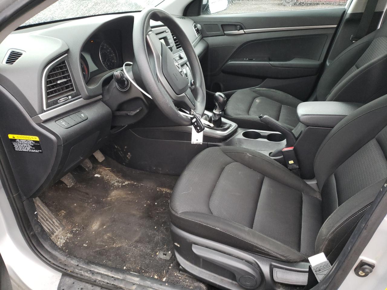 2018 Hyundai Elantra VIN KMHD74LF3JU571220 Copart auction photo, all over damage thumbnail 7