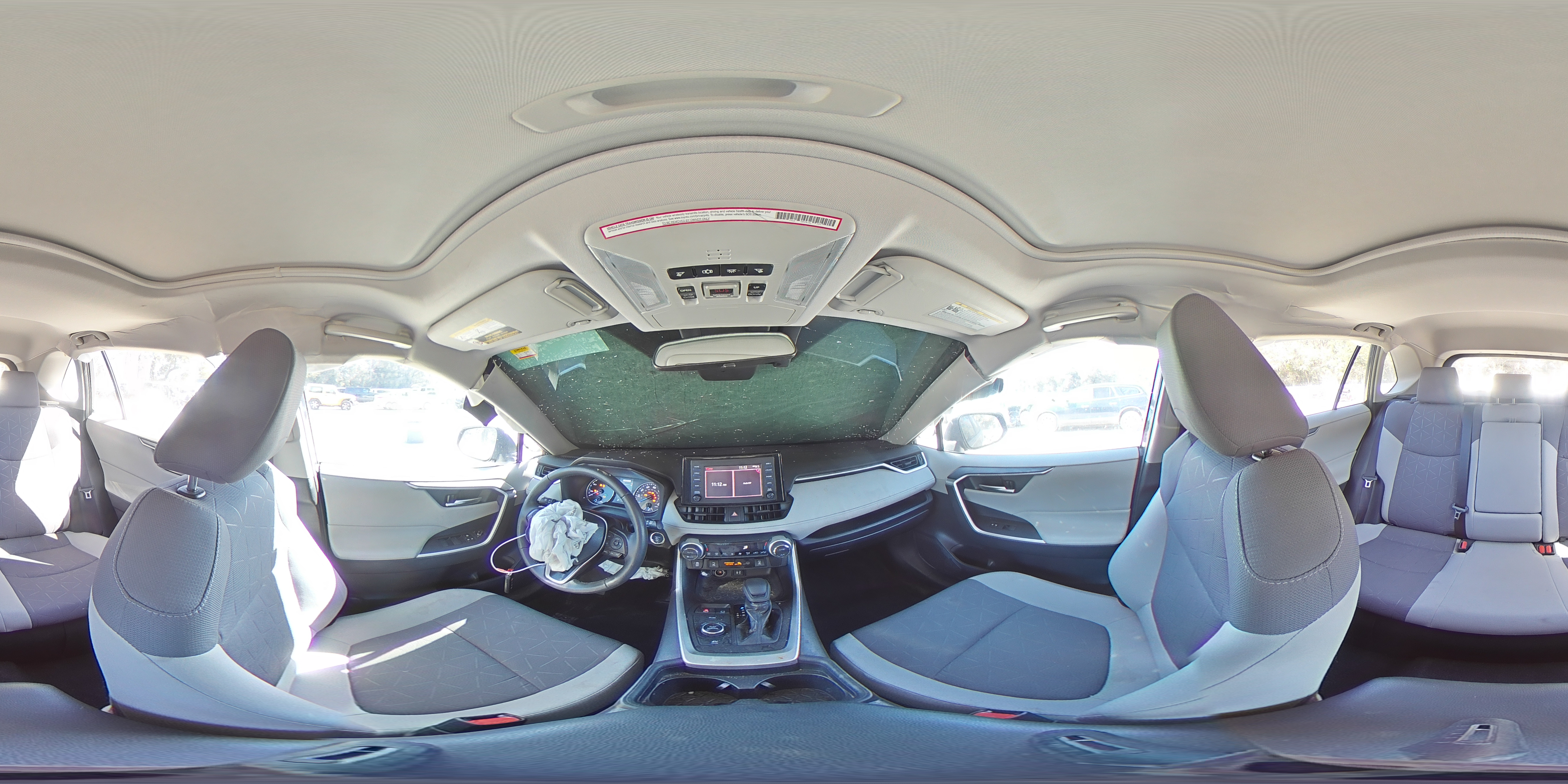 2019 Toyota RAV 4 VIN 2T3RWRFVXKW017934 Copart auction photo, all over damage thumbnail 14
