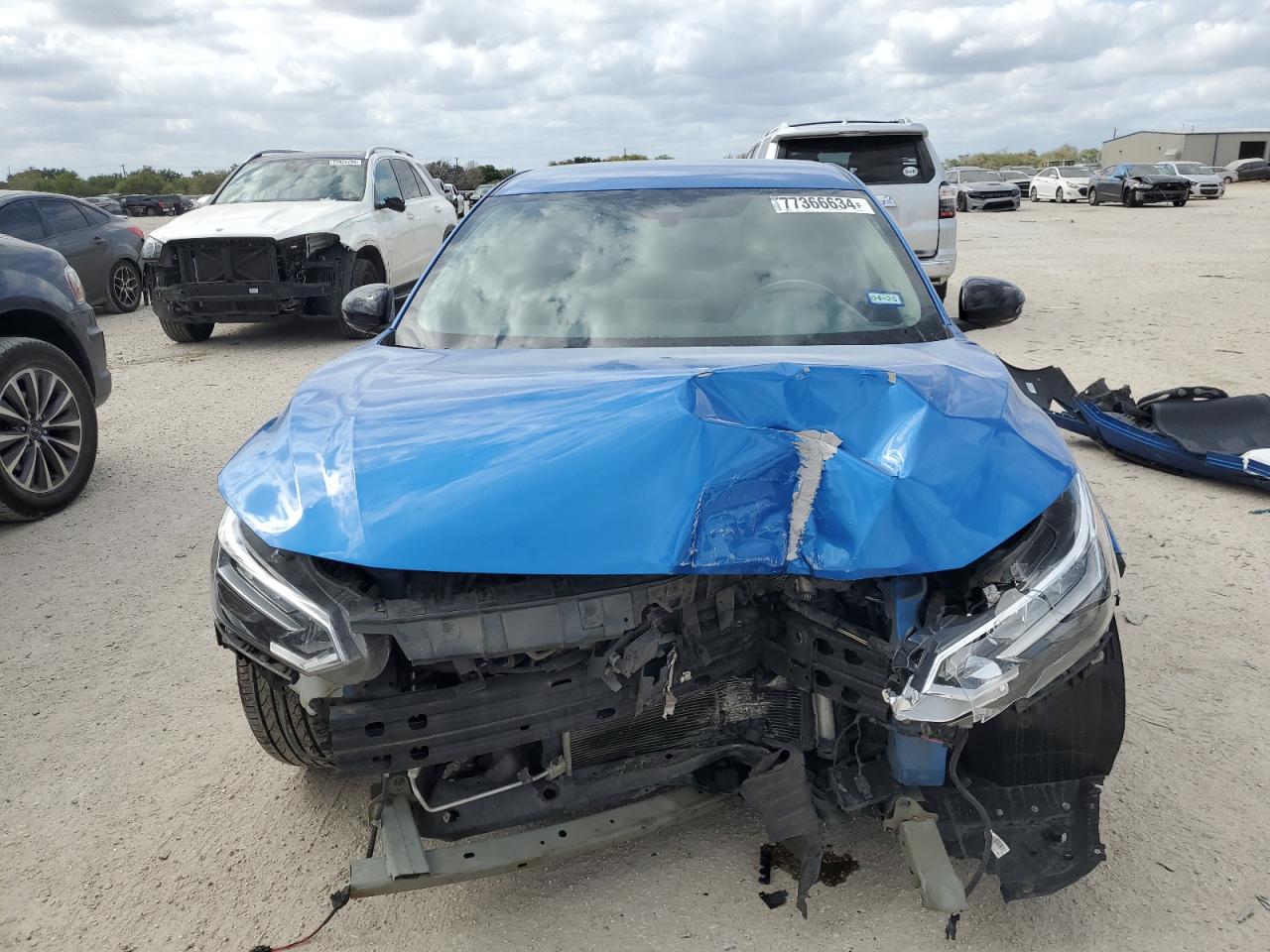 2021 Nissan Sentra VIN 3N1AB8DV1MY247903 Copart auction photo, front end / minor dent/scratches damage thumbnail 5