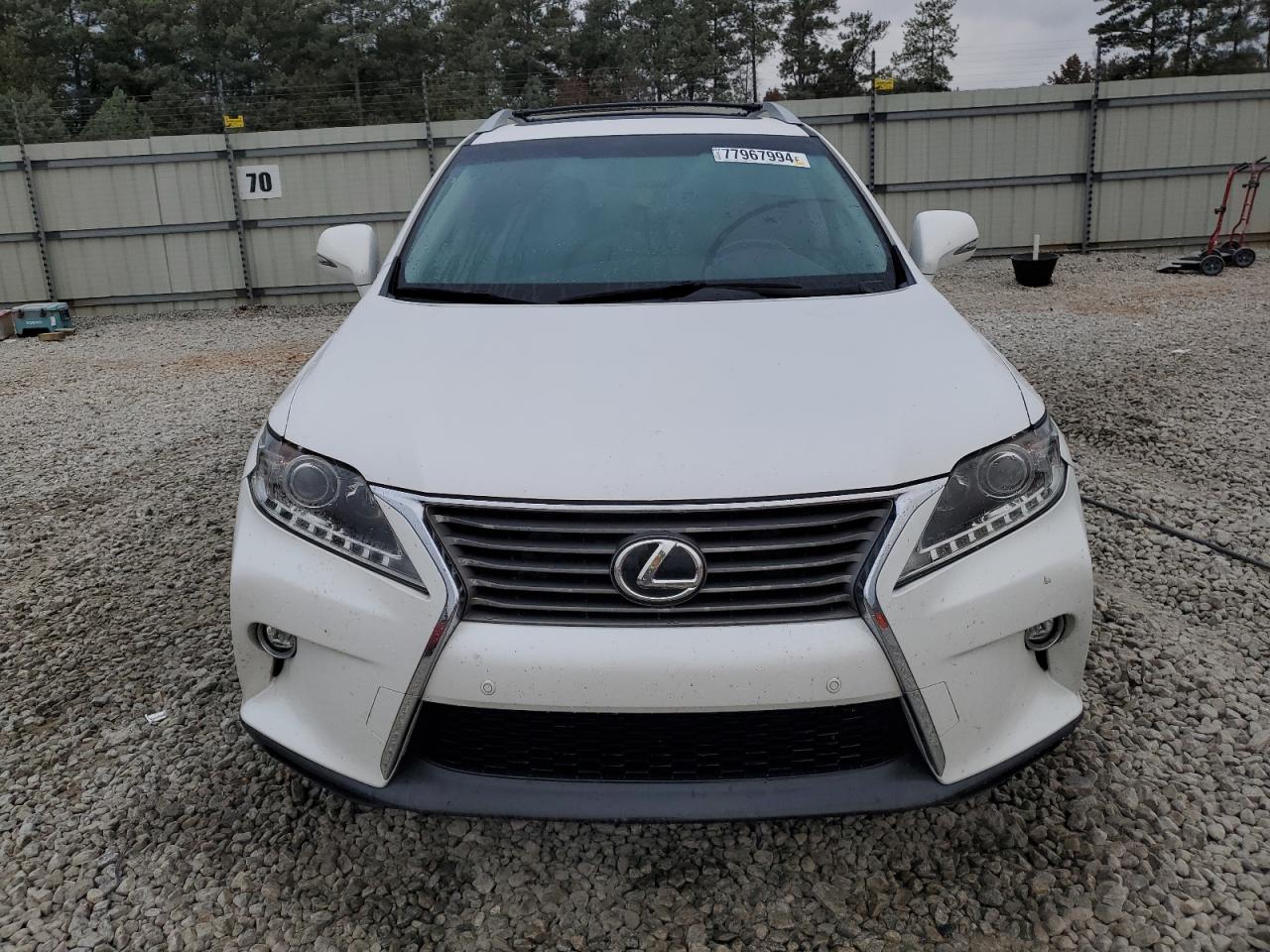 2015 Lexus RX VIN 2T2ZK1BA7FC151103 Copart auction photo, rear end / side damage thumbnail 5