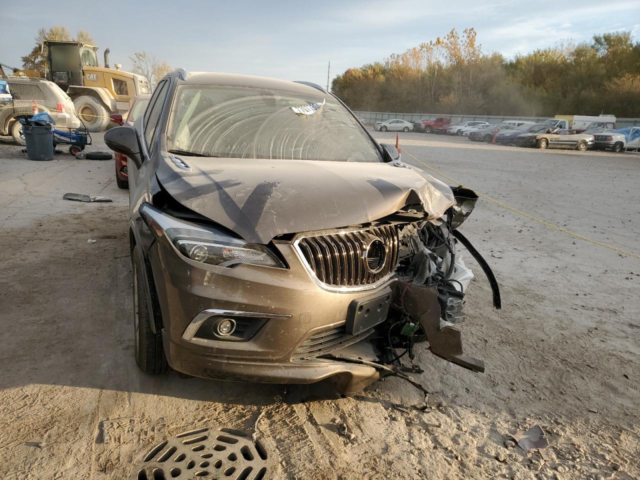 2017 Buick Envision VIN LRBFXBSA0HD241180 Copart auction photo, front end damage thumbnail 5