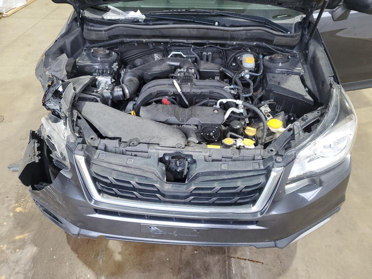 2018 Subaru Forester VIN JF2SJAEC7JH545499 Copart auction photo, front end / minor dent/scratches damage thumbnail 12