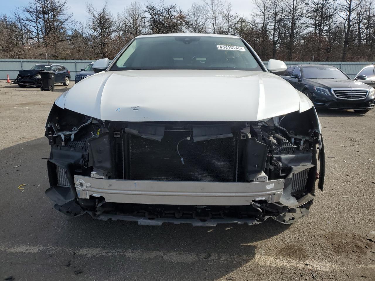 2022 Audi Q8 VIN WA1BVBF1XND010860 Copart auction photo, front end / minor dent/scratches damage thumbnail 5