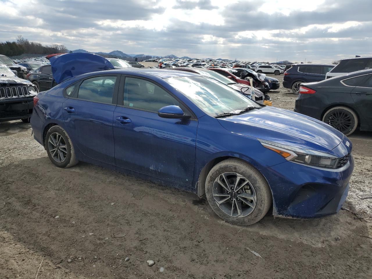 2022 KIA Forte VIN 3KPF24AD5NE418792 Copart auction photo, rear end damage thumbnail 4