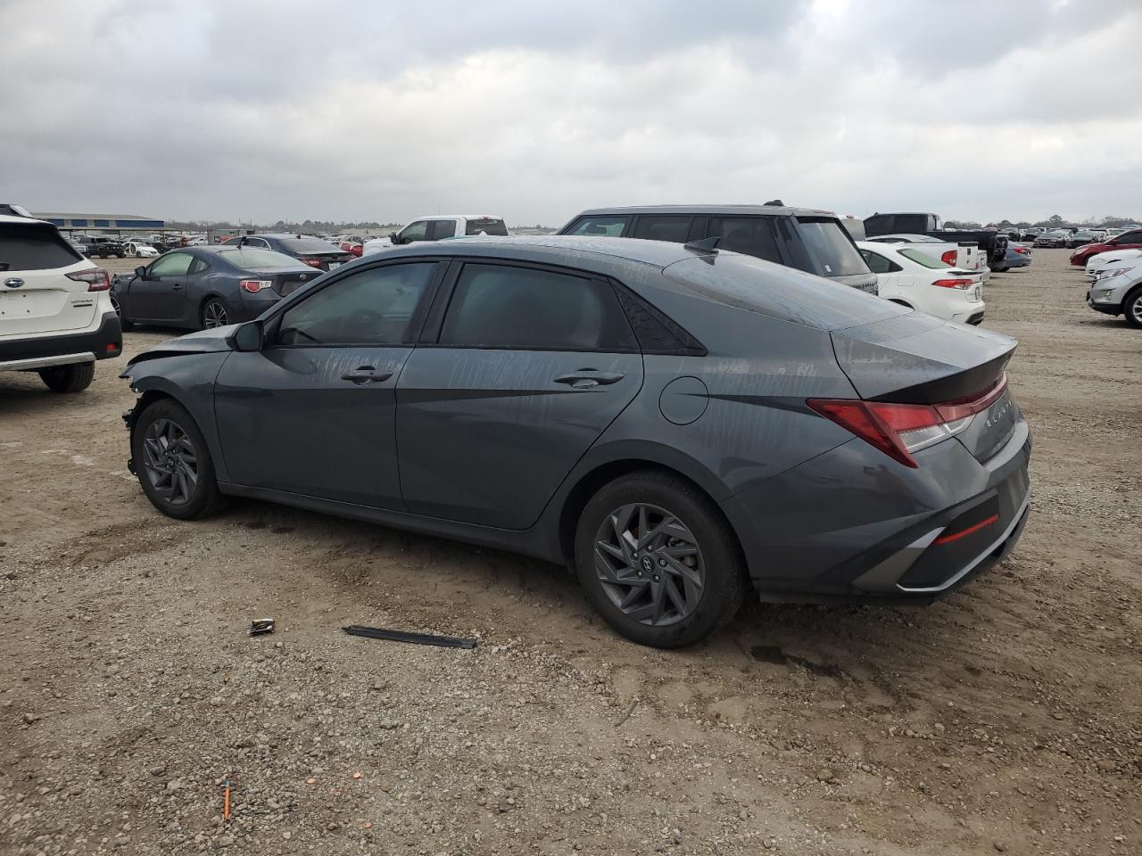 2024 Hyundai Elantra VIN KMHLM4DGXRU815078 Copart auction photo, front end / minor dent/scratches damage thumbnail 2