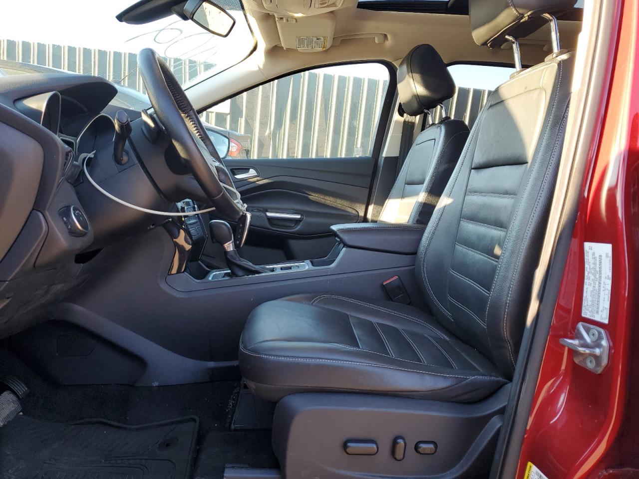 2017 Ford Escape VIN 1FMCU9JD2HUA98102 Copart auction photo, front end / undercarriage damage thumbnail 7