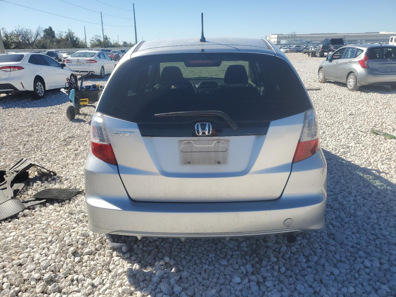 2013 Honda Fit VIN JHMGE8G38DC055796 Copart auction photo, front end damage thumbnail 6