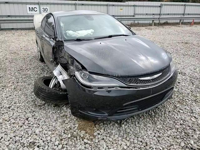 2015 Chrysler 200 VIN 1C3CCCAB1FN698320 Copart auction photo, side damage thumbnail 10