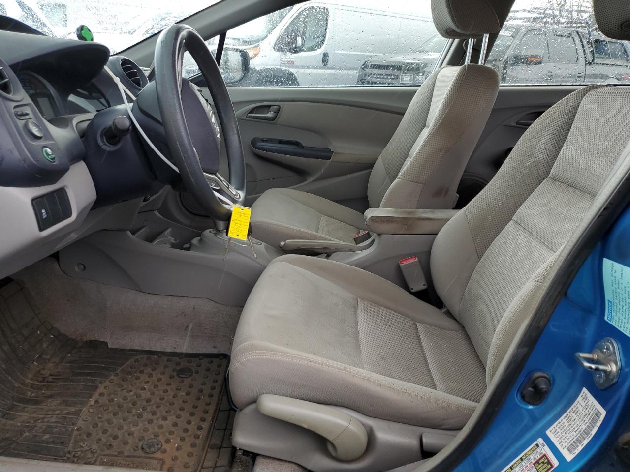 2010 Honda Insight VIN JHMZE2H76AS006573 Copart auction photo, rear end damage thumbnail 7