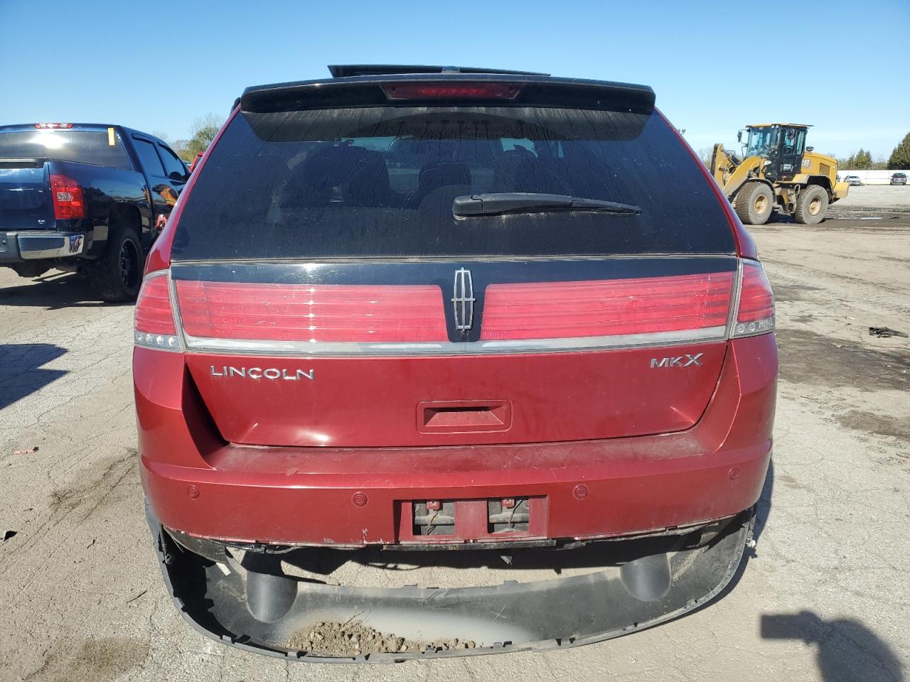 2007 Lincoln MKX VIN 2LMDU68C67BJ39016 Copart auction photo, side / all over damage thumbnail 6