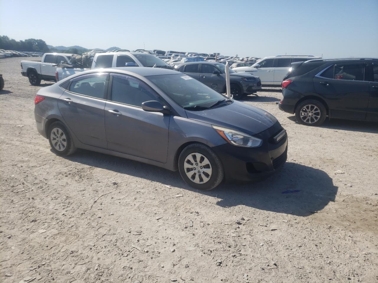 2016 Hyundai Accent VIN KMHCT4AE8GU161281 Copart auction photo, minor dent/scratches damage thumbnail 4