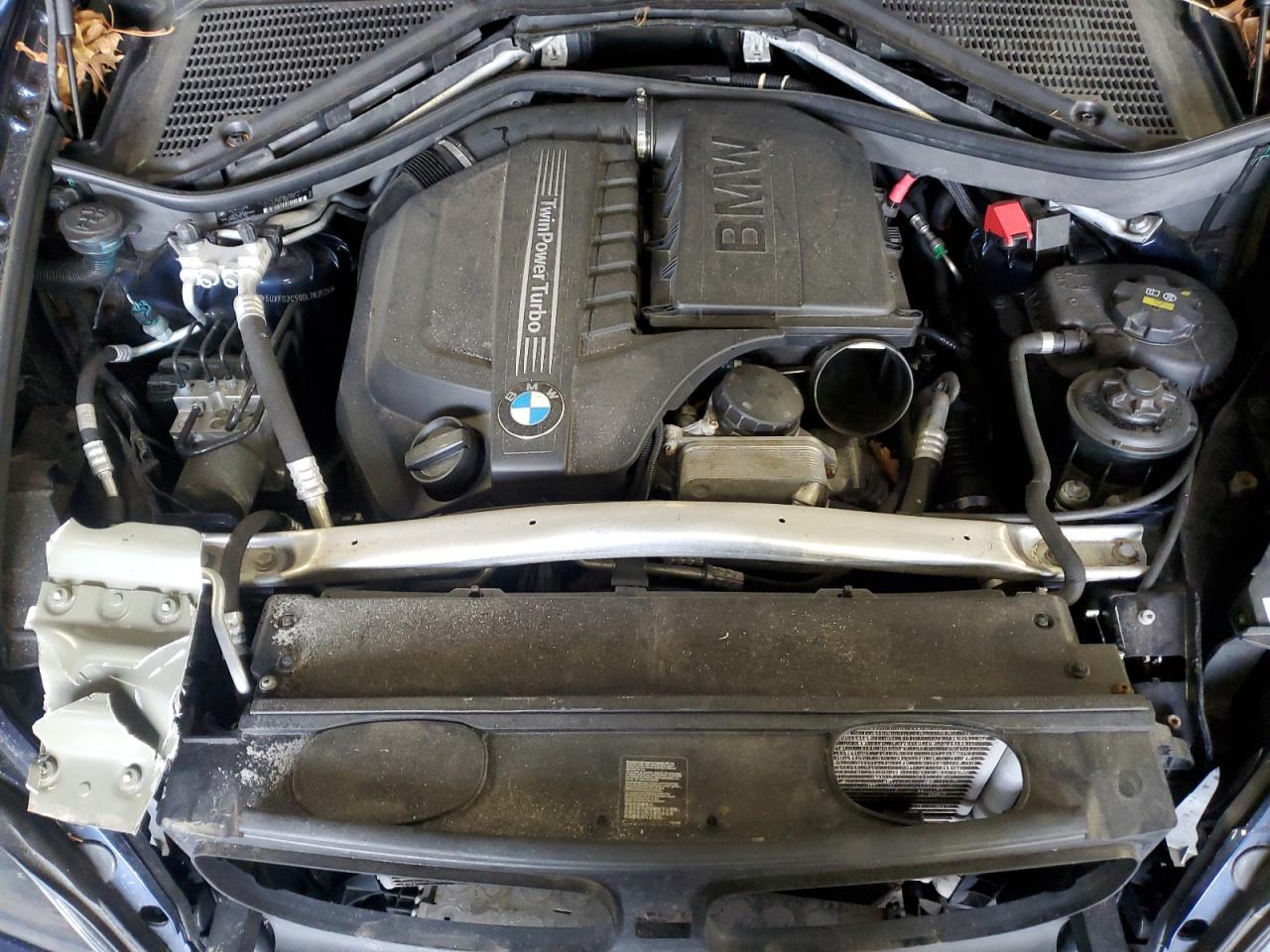 2013 BMW X6 VIN 5UXFG2C50DL783039 Copart auction photo, front end damage thumbnail 12