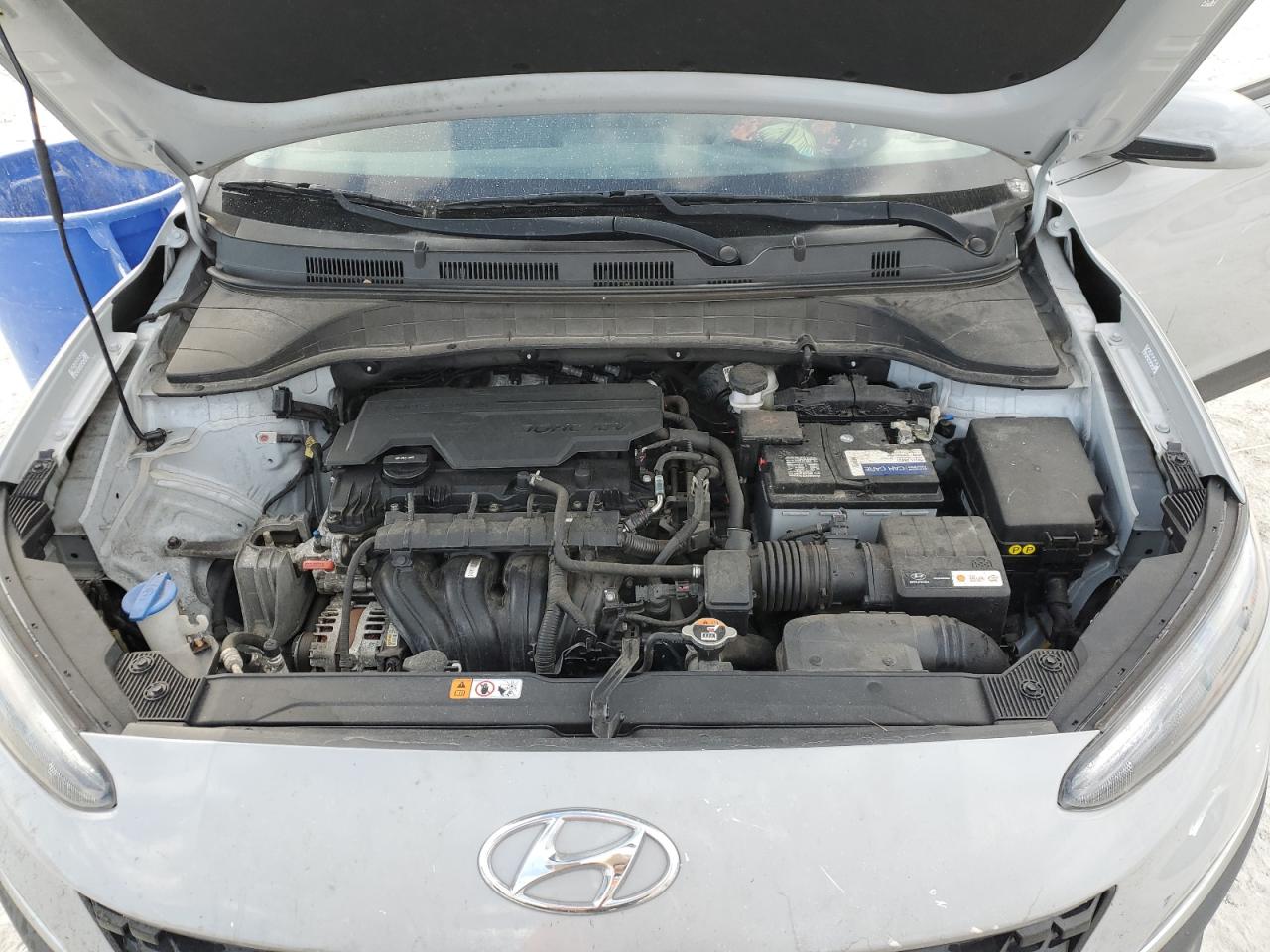 2022 Hyundai Kona VIN KM8K22ABXNU777943 Copart auction photo, rear end damage thumbnail 11