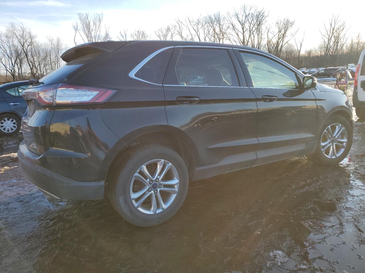 2017 Ford Edge VIN 2FMPK4J96HBC47168 Copart auction photo, side / minor dent/scratches damage thumbnail 3