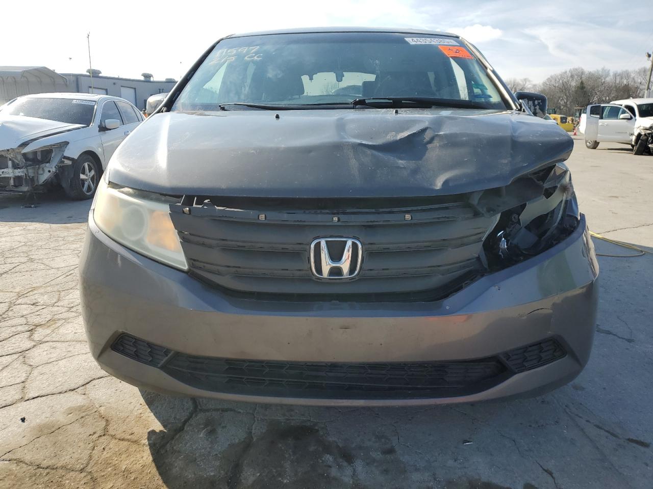 2011 Honda Odyssey VIN 5FNRL5H68BB072105 Copart auction photo, front end damage thumbnail 5